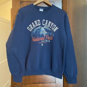 Grand Canyon National Park Navy Crewneck